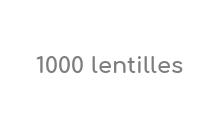 1000 lentilles
